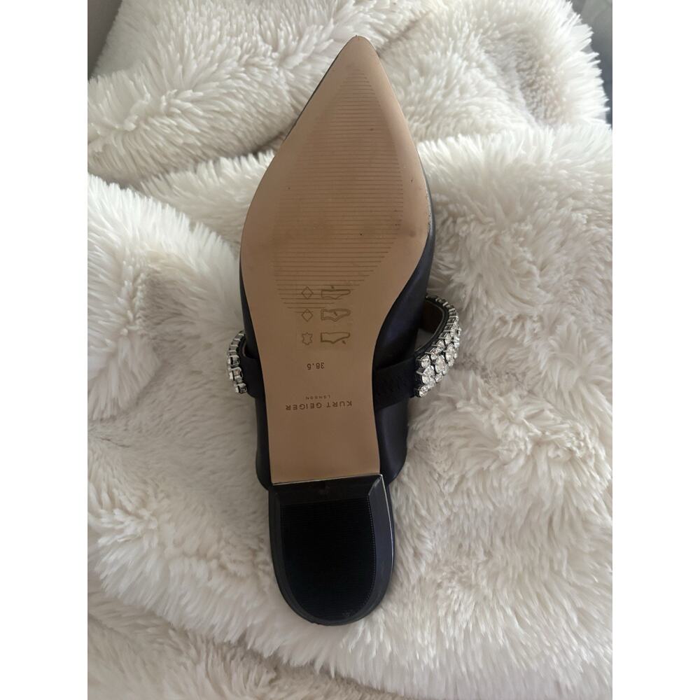 New Kurt Geiger London Mules Pointed Toe 38.5 8US - Picture 5 of 7